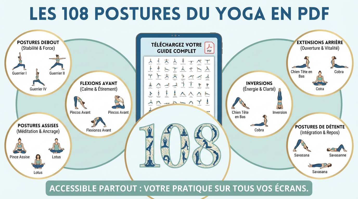 Les bienfaits des postures de yoga