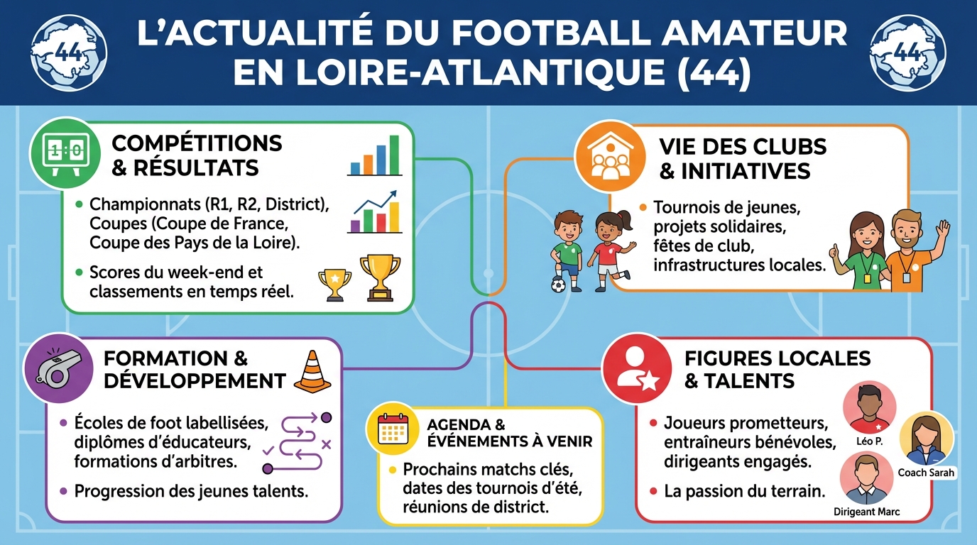 L'actualité du football amateur en loire-atlantique 44 1 Focus sur les clubs de Loire-Atlantique