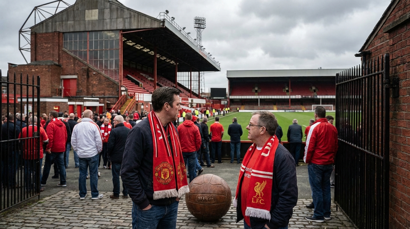 Manchester united - liverpool football club : composition détaillée