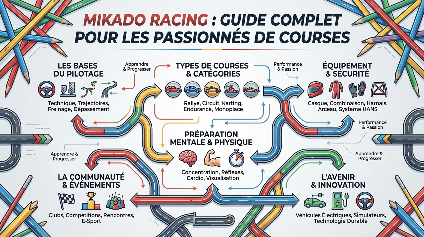 Mikado racing : guide complet pour les passionnés de courses 1 Comparatif des voitures de course