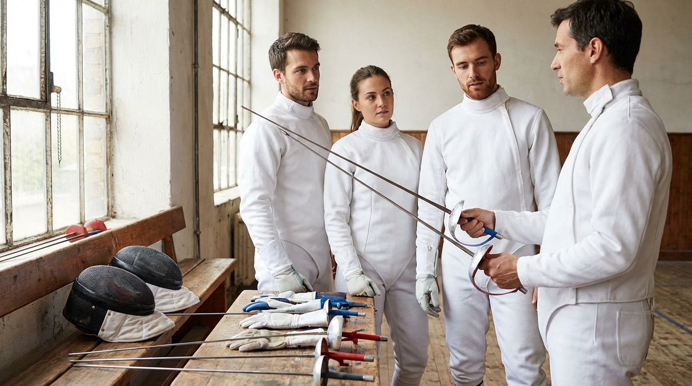 Tout savoir sur les armes d'escrime pour débutants