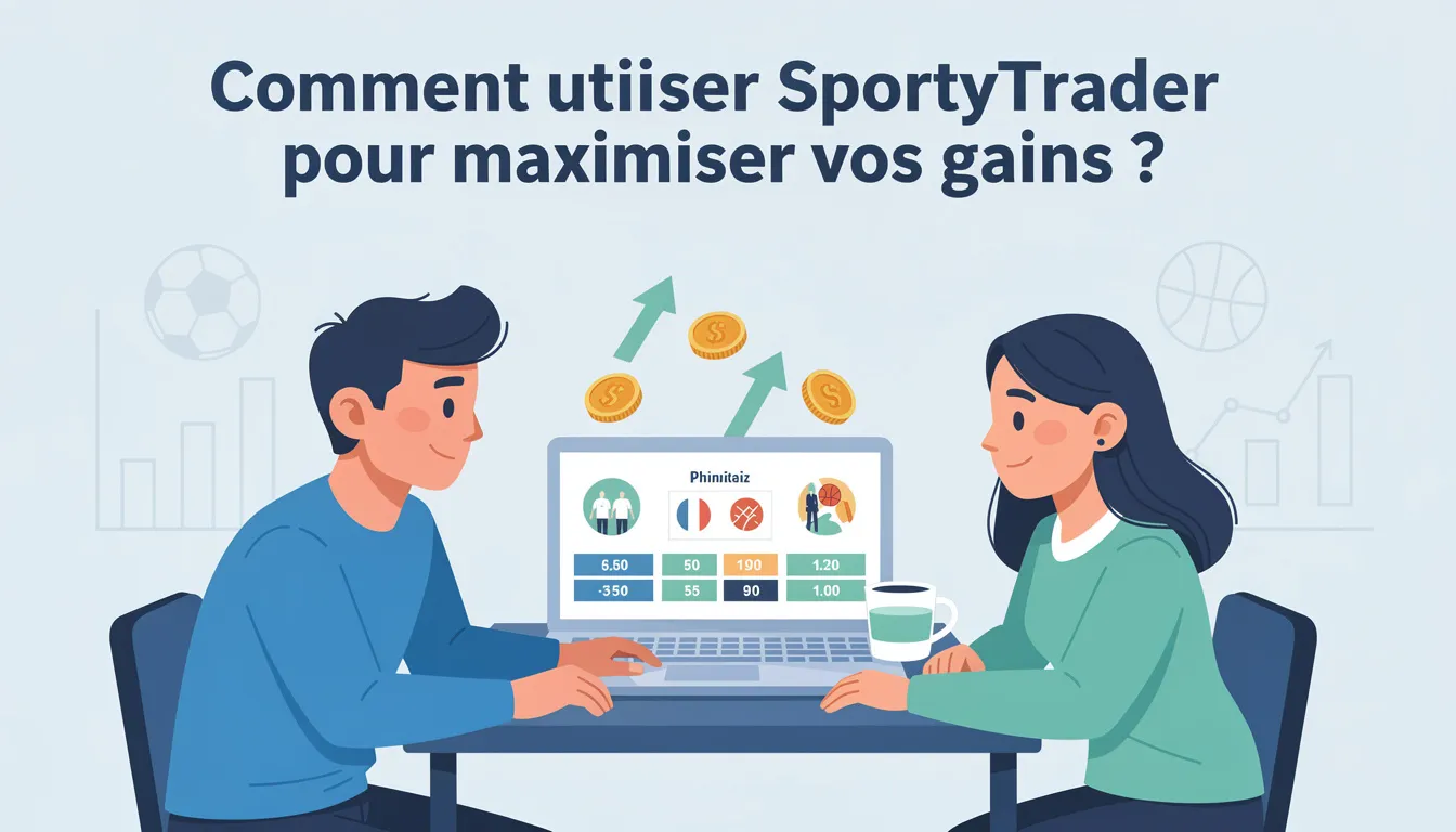 Comment utiliser SportyTrader pour maximiser vos gains ?