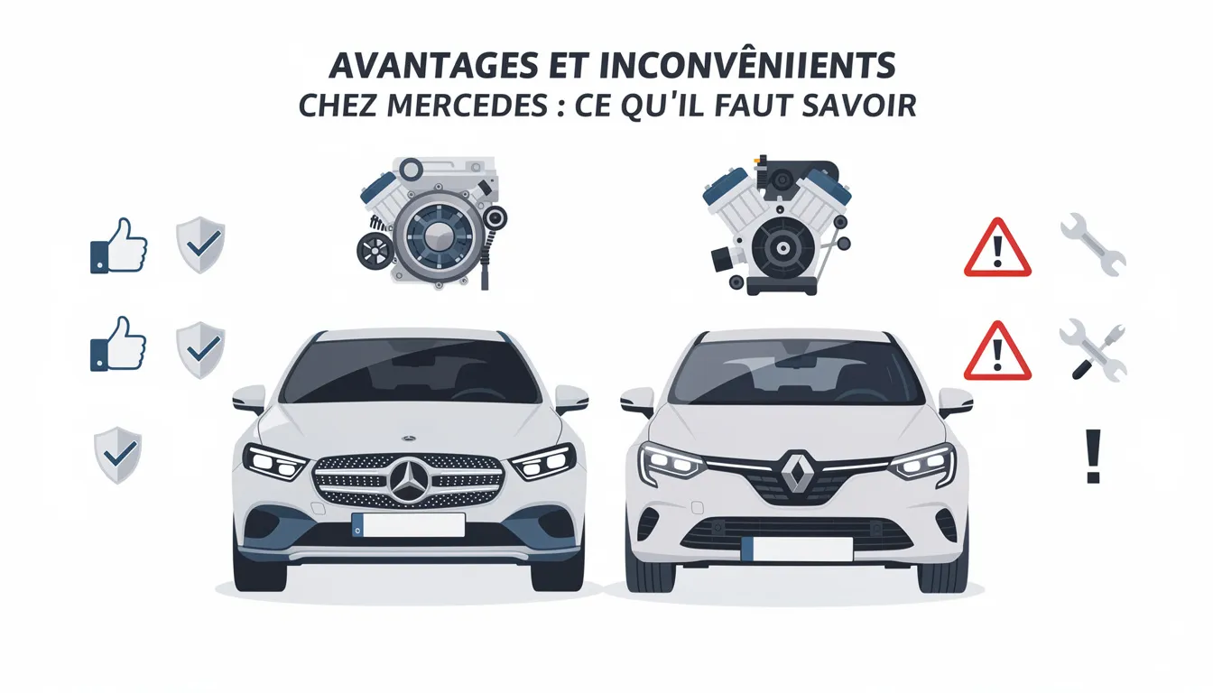 Fiabilité des moteurs renault chez mercedes : ce qu'il faut savoir 1 Avantages et inconvénients