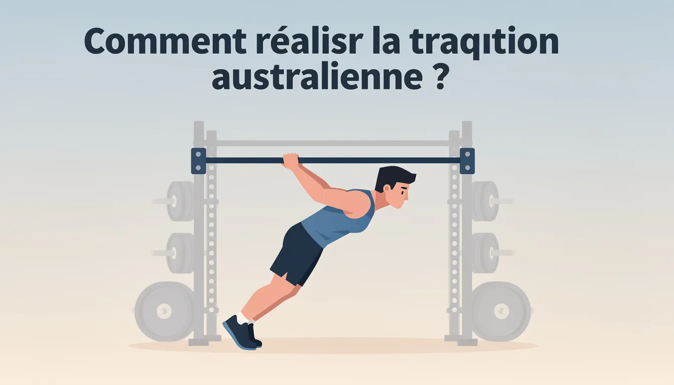 Comment réaliser la traction australienne ?