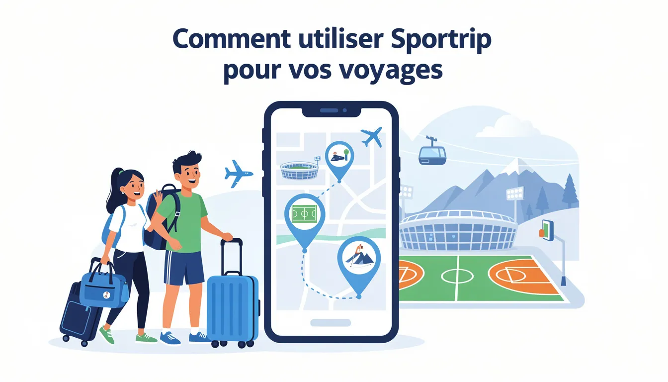 Comment utiliser Sportrip pour vos voyages