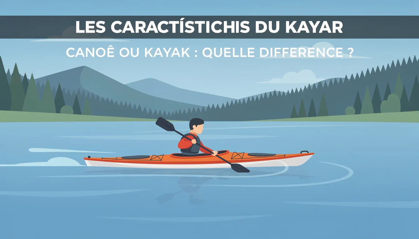 Les caractéristiques du kayak