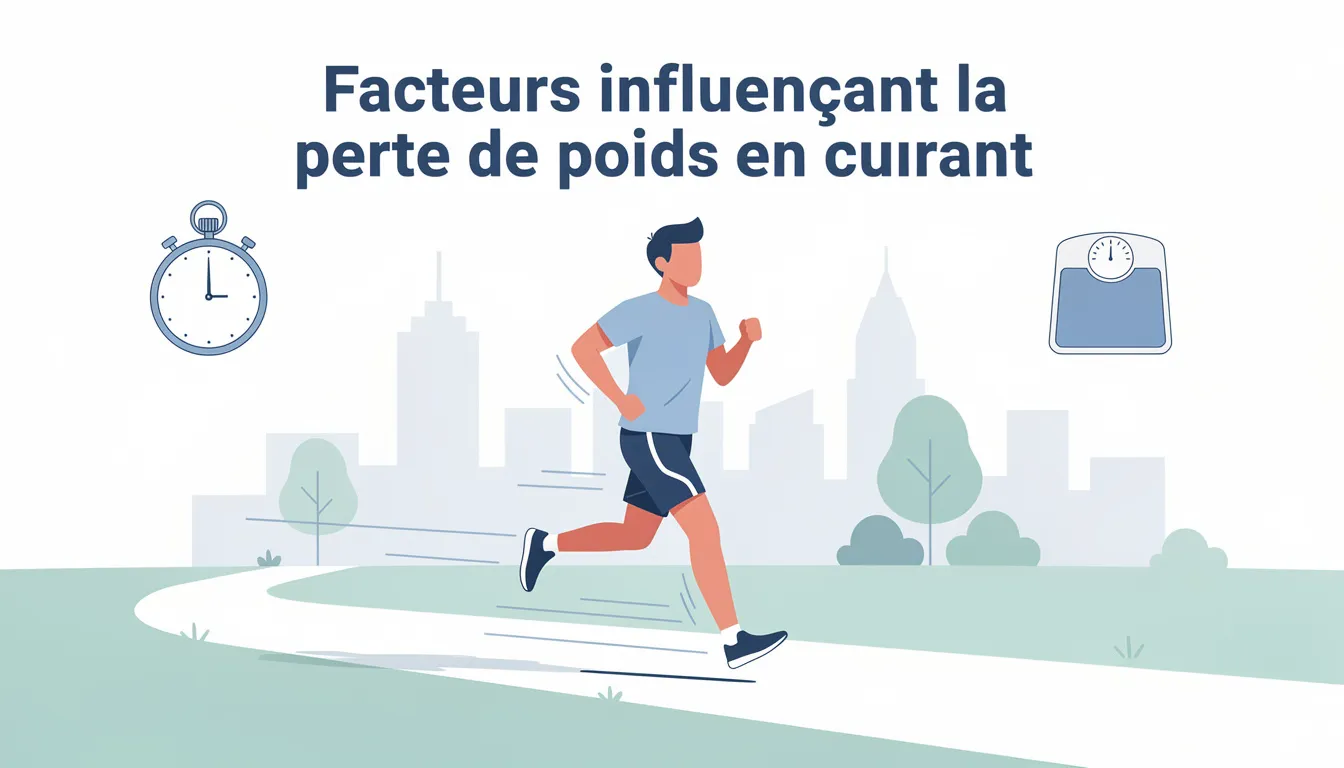Facteurs influençant la perte de poids en courant