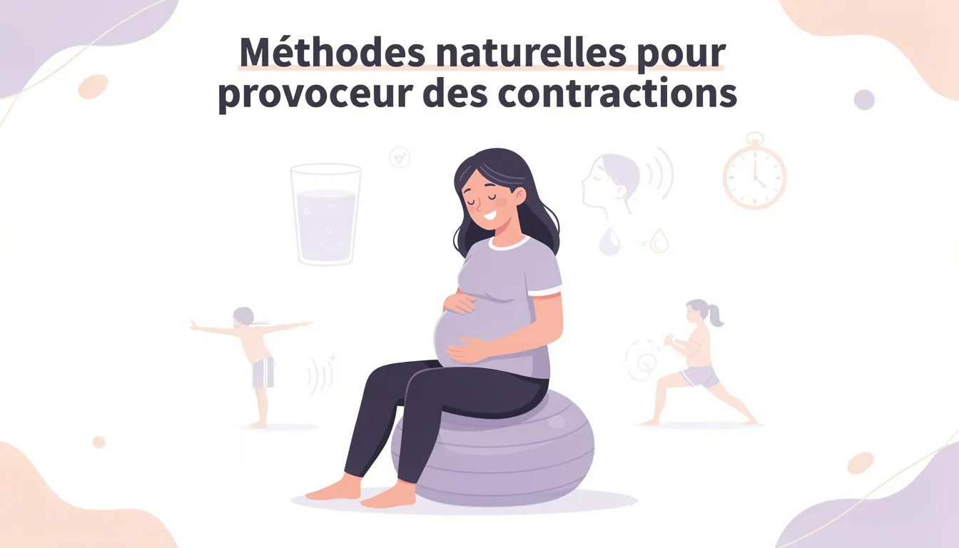 Méthodes naturelles pour provoquer des contractions