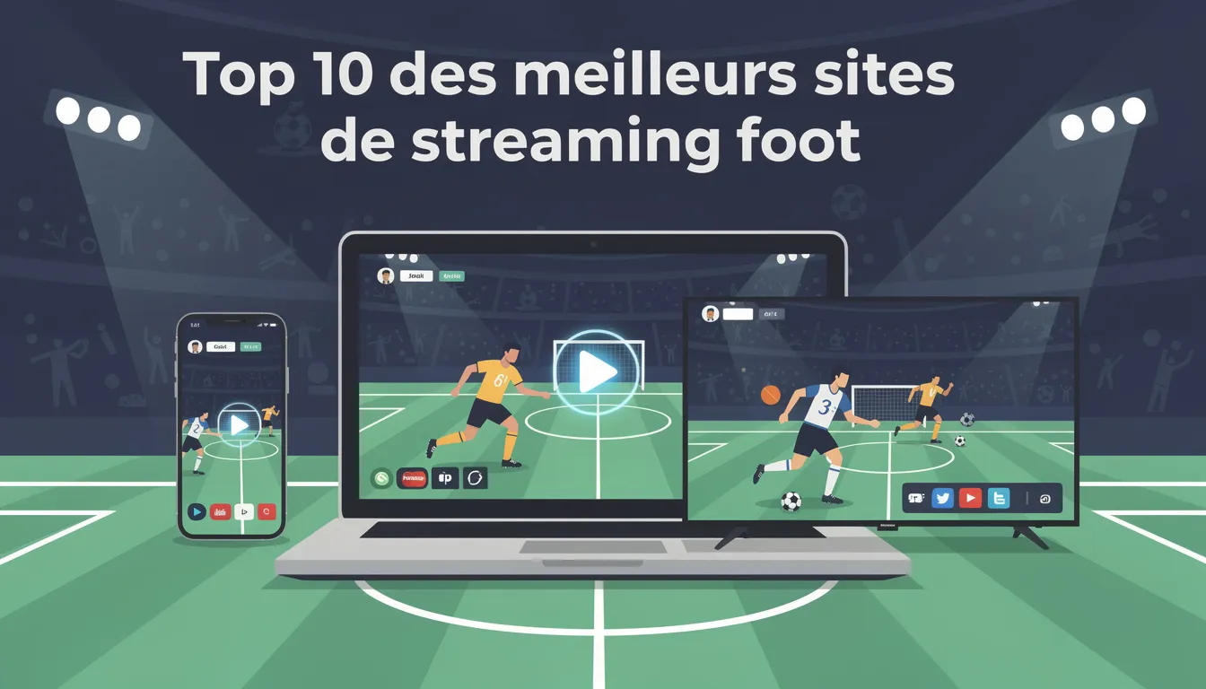 Top 10 des meilleurs sites de streaming foot