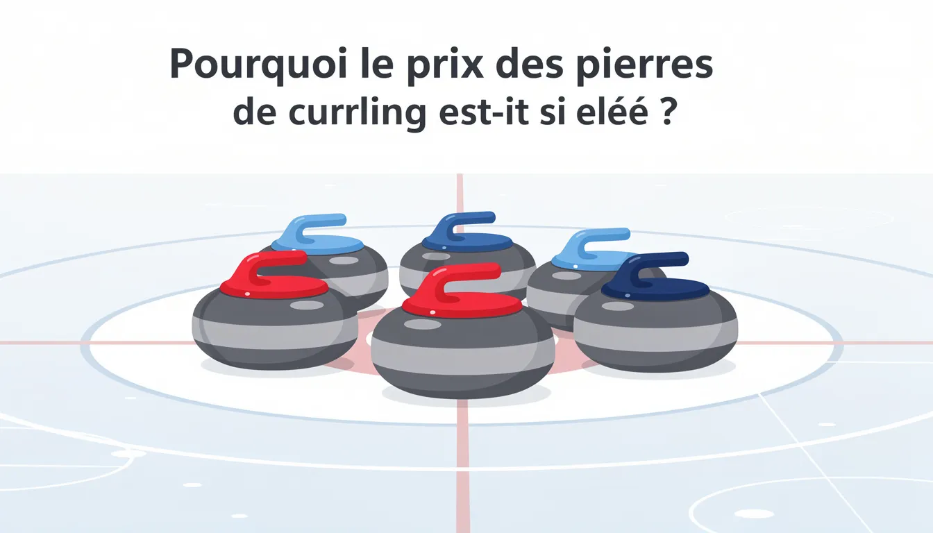 Pourquoi le prix des pierres de curling est-il si élevé ?