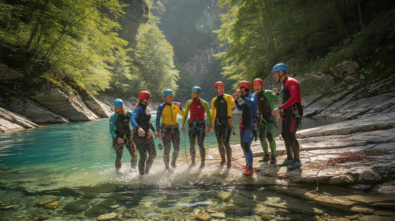 Conseils pour une expérience de canyoning réussie